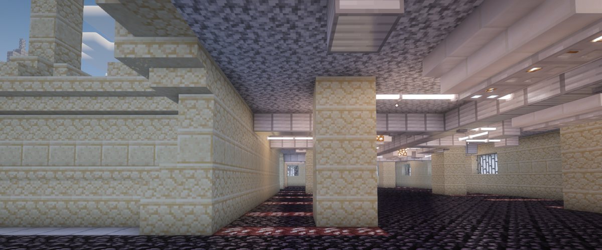 Le hall de la mairie de Landia